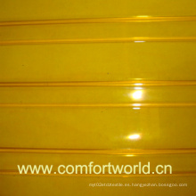 Cortina de puerta de PVC amarillo (SHPV00750)